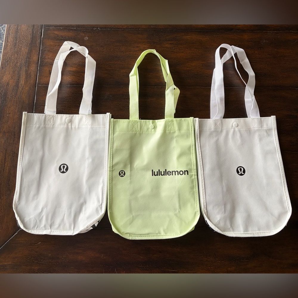 Bundle of Lululemon Reusable Tote Bags - Picture 2 of 4